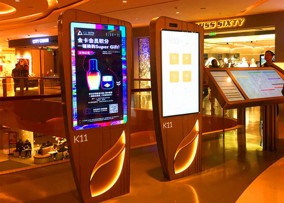 Chine Éclat interactif fait sur commande de lentes du kiosque 300~400 d'écran tactile pour le souterrain/aéroports fournisseur
