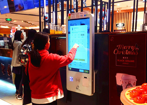Chine Plancher tenant le kiosque interactif d'écran, tout dans un kiosque pour des centres commerciaux fournisseur