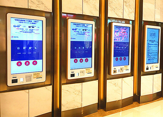 Chine Kiosque d'informations numériques de supermarché, kiosque d'écran tactile de 43 pouces avec le terminal de position fournisseur