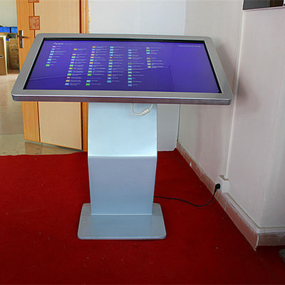 Chine Support de haute résolution de plancher de kiosque de l'information d'écran tactile pour des bureaux de poste fournisseur