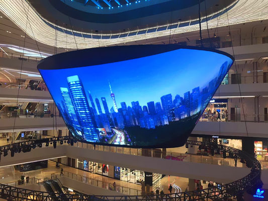 Chine Poids léger ultra mince transparent d'affichage à LED de fonction multi pour des centres commerciaux fournisseur