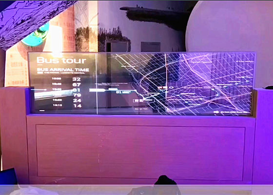 Chine Écran de visualisation transparent en verre transparent d'affichage d'OLED/de salle conférence de lumière fournisseur