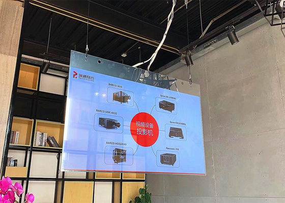 Chine Android annonçant le haut verre trempé d'OLED vandale transparent d'affichage d'anti fournisseur