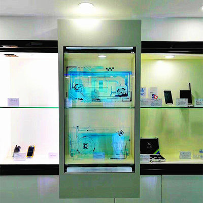 Chine Taille et personnalisation flexibles transparentes à télécommande de boîte de présentation d'affichage à cristaux liquides fournisseur