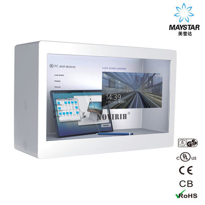 Chine Écran transparent moderne d'affichage à cristaux liquides pour le supermarché de pièce de construction et d'ascenseur fournisseur