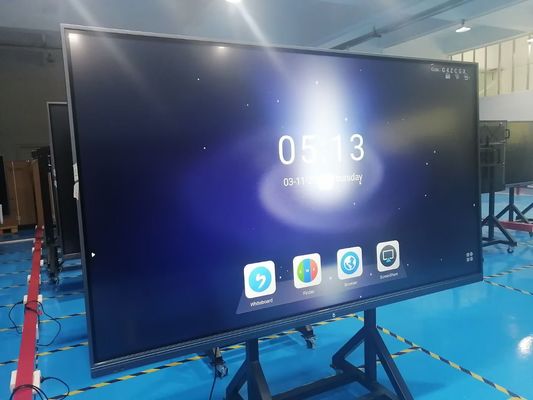 Chine Affichage infrarouge plat de kiosque d'écran tactile de Ray Smart TV 65 pouces 98 pouces fournisseur
