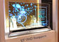 Aluminium/film multi de contact de kiosque interactif debout libre d'écran tactile transparent fournisseur