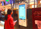 Plancher tenant le kiosque interactif d'écran, tout dans un kiosque pour des centres commerciaux fournisseur
