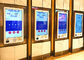 Kiosque d'informations numériques de supermarché, kiosque d'écran tactile de 43 pouces avec le terminal de position fournisseur