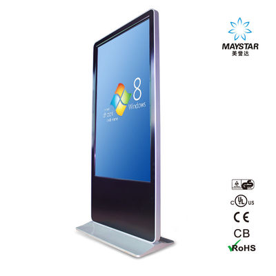 Chine Type sans fil de panneau de TFT LCD de moniteur de kiosque d'écran tactile de halls de forme physique incorporé avec la caméra fournisseur