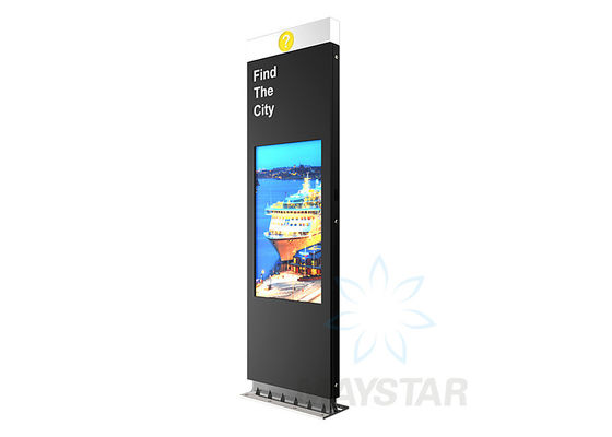 Chine Support interactif de plancher de kiosque de Wayfinding d'intense luminosité/installation fixée au mur fournisseur