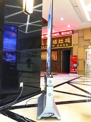 Chine Le panneau d'affichage transparent de la publicité en verre, OLED dégagent l'affichage d'écran tactile fournisseur