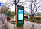 Signage de Digital de totem de gare routière, écran tactile extérieur de Signage de Digital fournisseur
